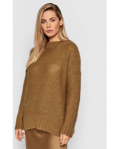 Sweter Marella brązowy