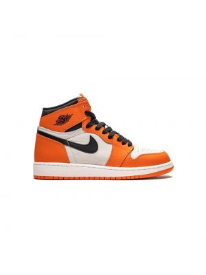 Retro sneakers for piger Jordan Kids orange