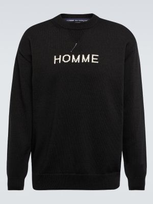 Пуловер Comme Des Garã§ons Homme черно