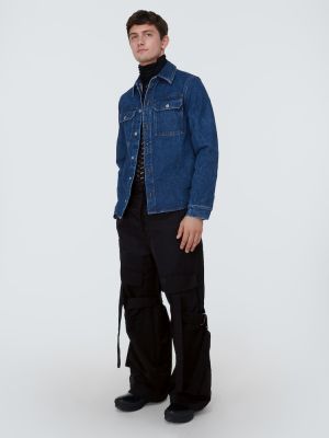 Camicia jeans Dries Van Noten blu