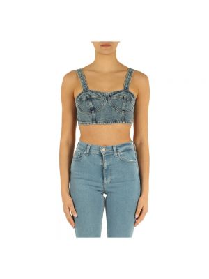 Top Tommy Jeans blau