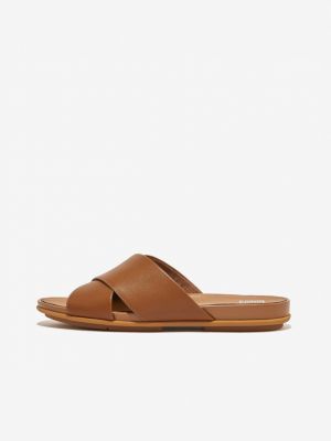 Papuci Fitflop maro