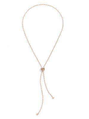 Granátový náhrdelník z ružového zlata Pomellato