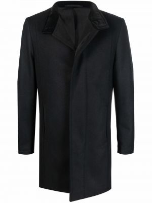 Шерстяное пальто однобортное Karl Lagerfeld