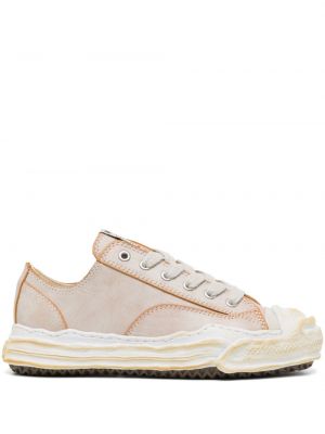 Læder sneakers Maison Mihara Yasuhiro brun