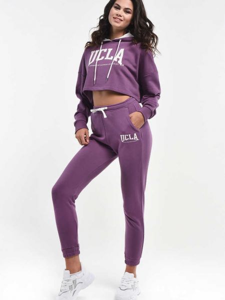 Спортивные штаны с высокой талией Ucla фиолетовые