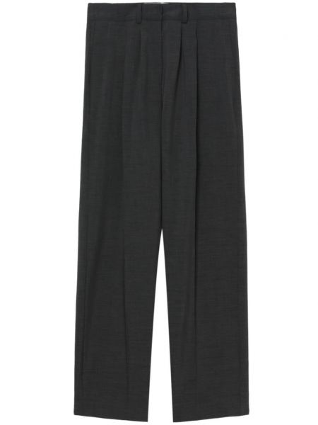Pantaloni plisate Herskind negru