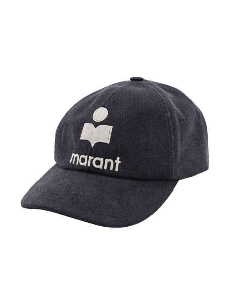 Gorra de algodón Isabel Marant gris