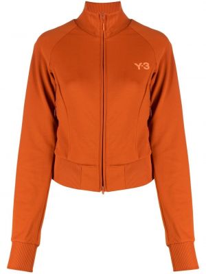 Jacke mit reißverschluss mit print Y-3 orange
