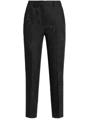 Pantaloni din jacard Etro negru