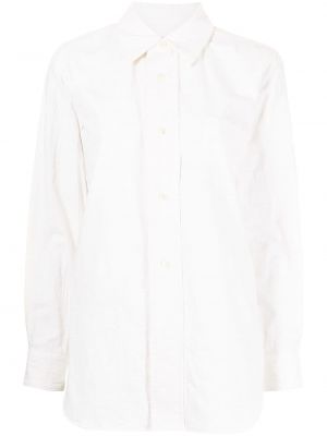 Camisa con botones oversized Comme Des Garçons blanco