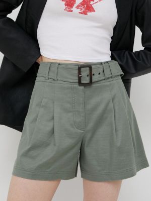 Панталон с висока талия Guess зелено