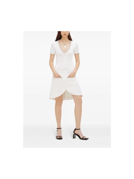 Mini falda Courrèges blanco
