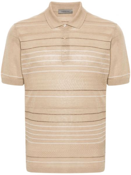 Stribet poloshirt Corneliani