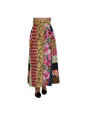 Długa spódnica żakardowa Dolce And Gabbana