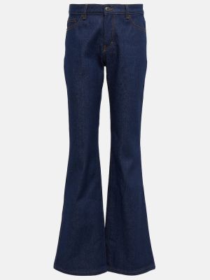 Zvonové džíny Ami Paris modré