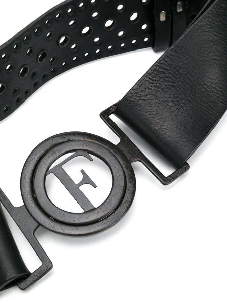 Cinturón con hebilla Gianfranco Ferré Pre-owned negro