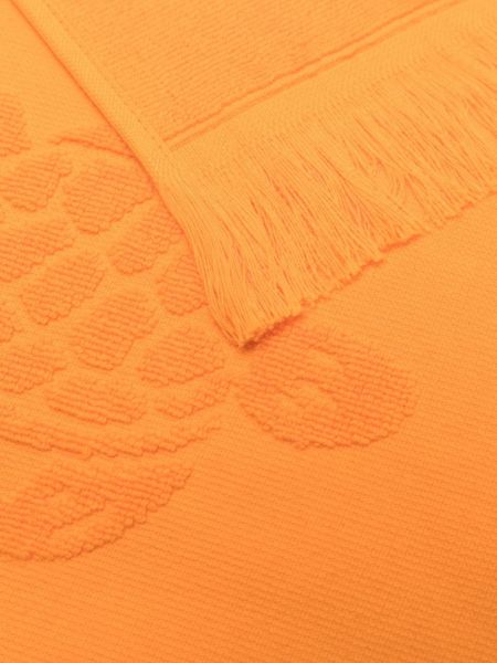 Strój kąpielowy bawełniany z nadrukiem Vilebrequin pomarańczowy