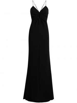Вечерна рокля от креп Cinq A Sept черно