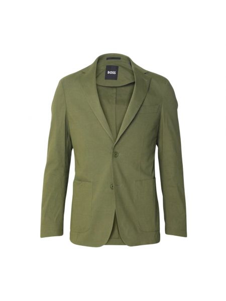 Jacke aus baumwoll Hugo Boss grün
