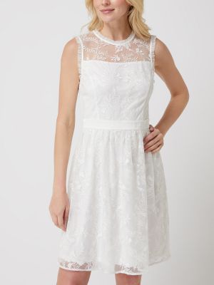 Sukienka koktajlowa Esprit Collection biała