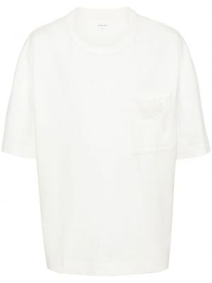 Džersis marškinėliai su kišenėmis Lemaire balta