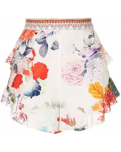 Trykt floral shorts Camilla