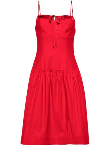 Mini suknele Reformation raudona