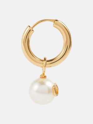 Σκουλαρίκια με μαργαριτάρια Valentino χρυσό