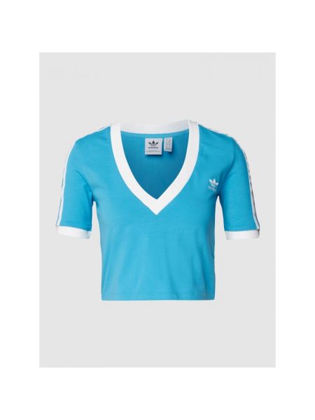 T-shirt Adidas Originals, niebieski