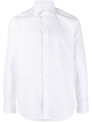 Camicia aderente Canali bianco