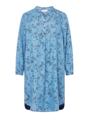 Košeľové šaty Fransa Curve modrá