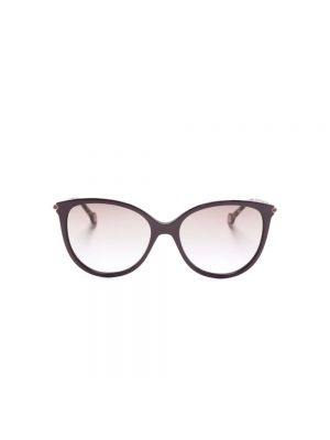 Okulary przeciwsłoneczne Carolina Herrera fioletowe