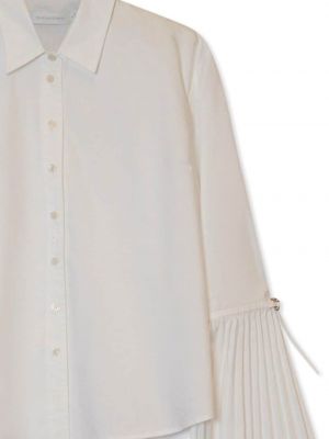 Plisuota marškiniai Simkhai balta