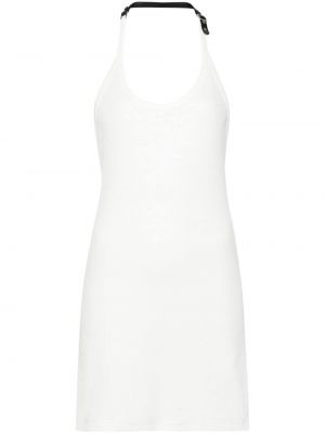 Φόρεμα με αγκράφα Courreges λευκό