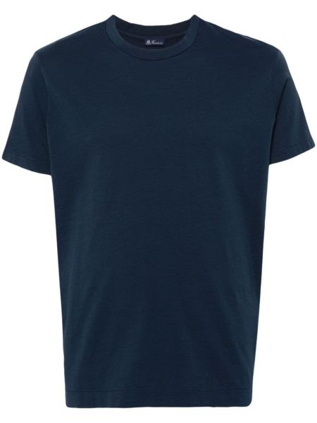 Kokvilnas t-krekls Finamore 1925 Napoli zils