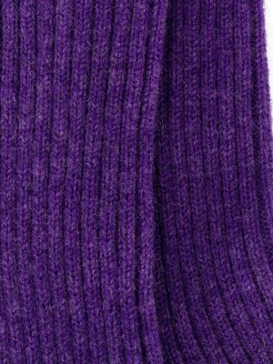 Calcetines Prada violeta