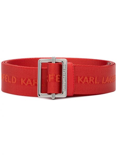Cinturón Karl Lagerfeld rojo