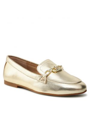 Pantofi Lauren Ralph Lauren auriu