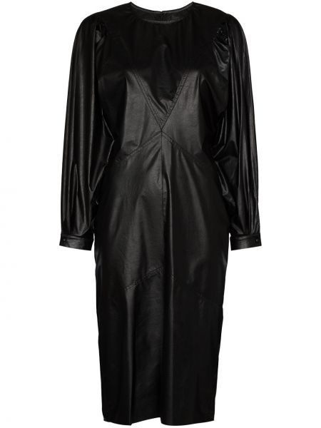 Vestido midi Isabel Marant negro
