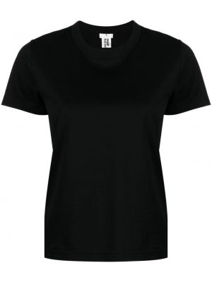 Bavlněné tričko Noir Kei Ninomiya černé