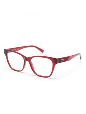 Okulary Lacoste czerwone