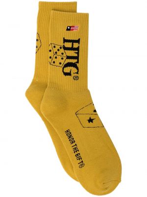 Ponožky Honor The Gift žltá