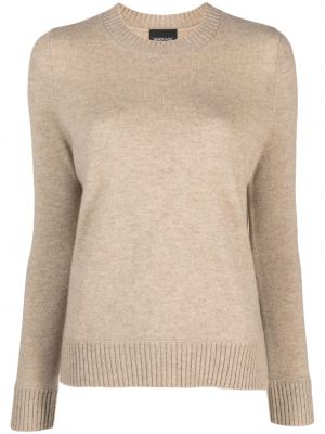 Sweter z kaszmiru Simonetta Ravizza beżowy