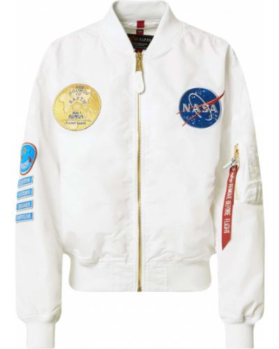Giacca bomber Alpha Industries bianco