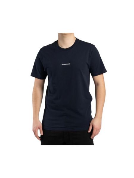 T-shirt mit print C.p. Company blau
