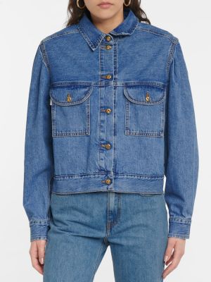 Bavlnená džínsová bunda Blazã© Milano modrá