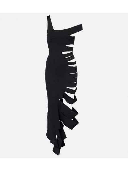 Asymmetrisk dress Mugler svart