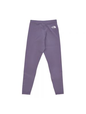 Legginsy The North Face fioletowe