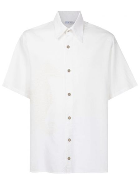 Siuvinėta marškiniai Amir Slama balta